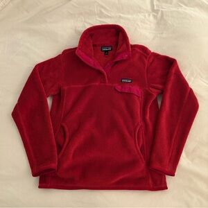Patagonia Red Fleece Pullover
